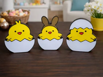 Easter Chick Collection – Easter / Spring Decor