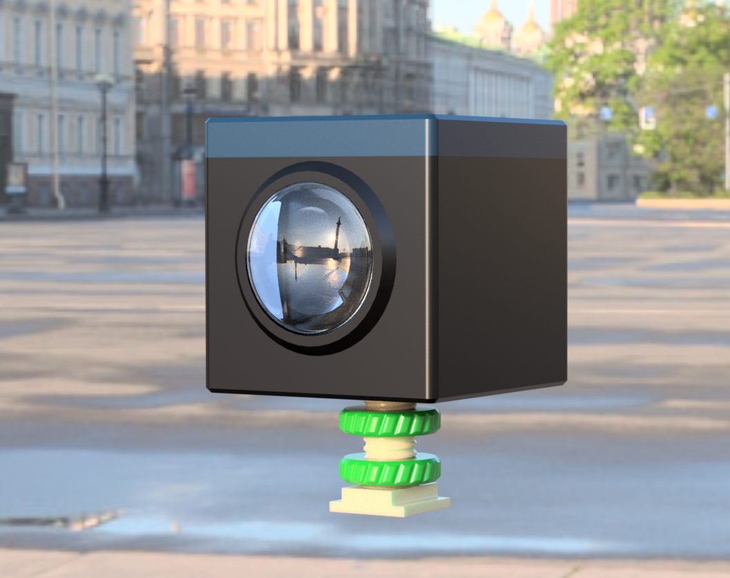 Miniatura 2 do modelo 3D 腰平取景器（周边配件）