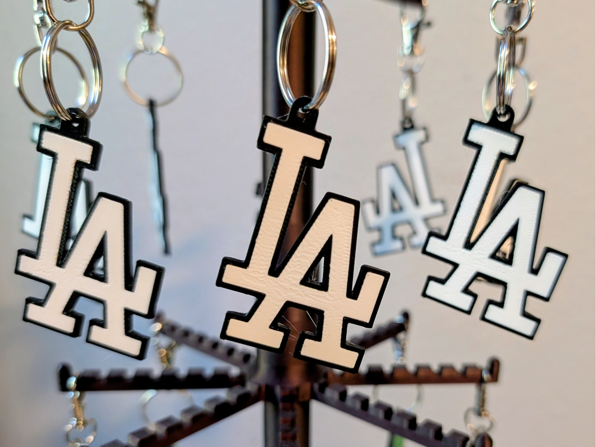 LA Logo Keychain - Print and Sell