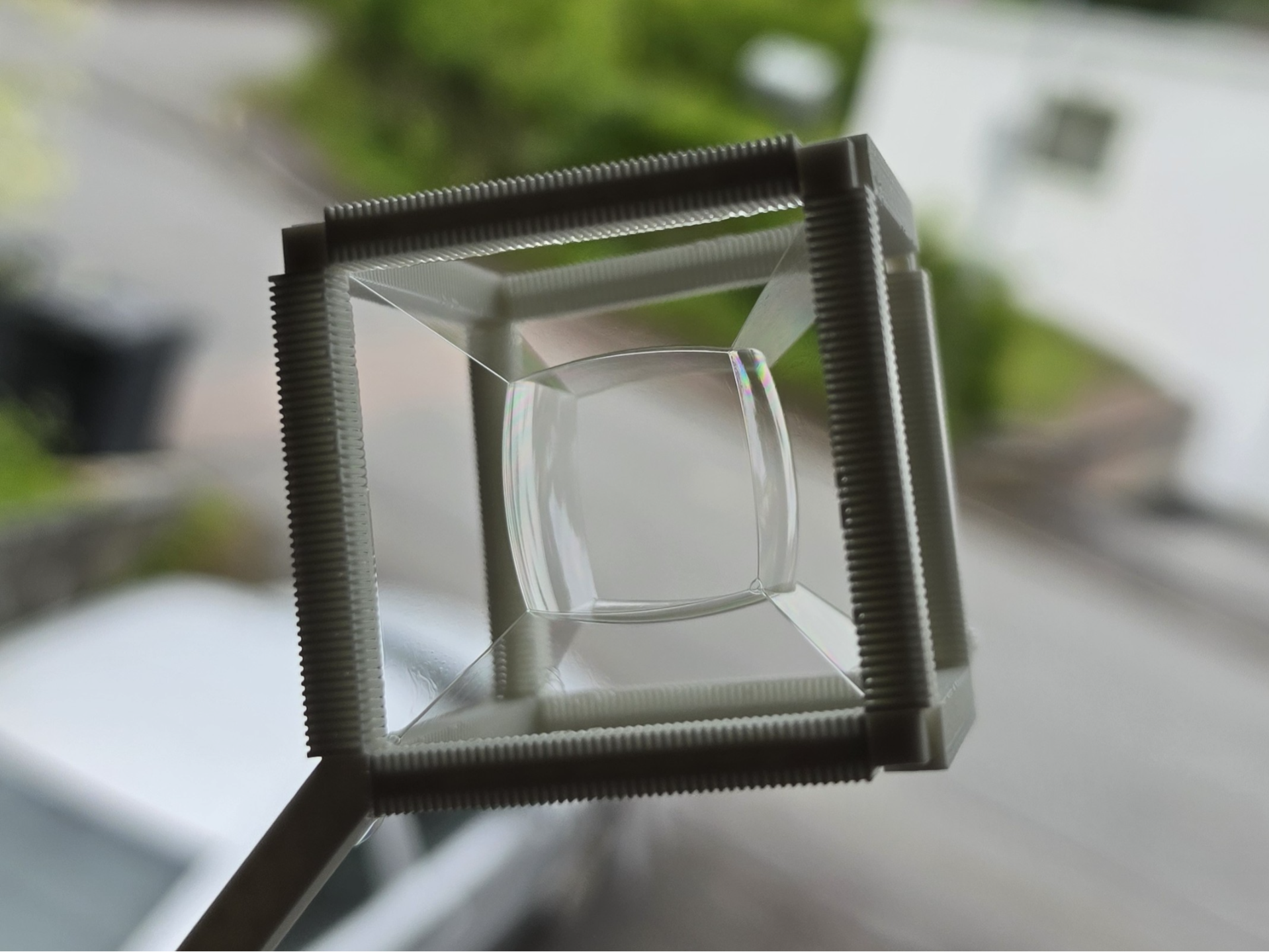Soap bubble experiment