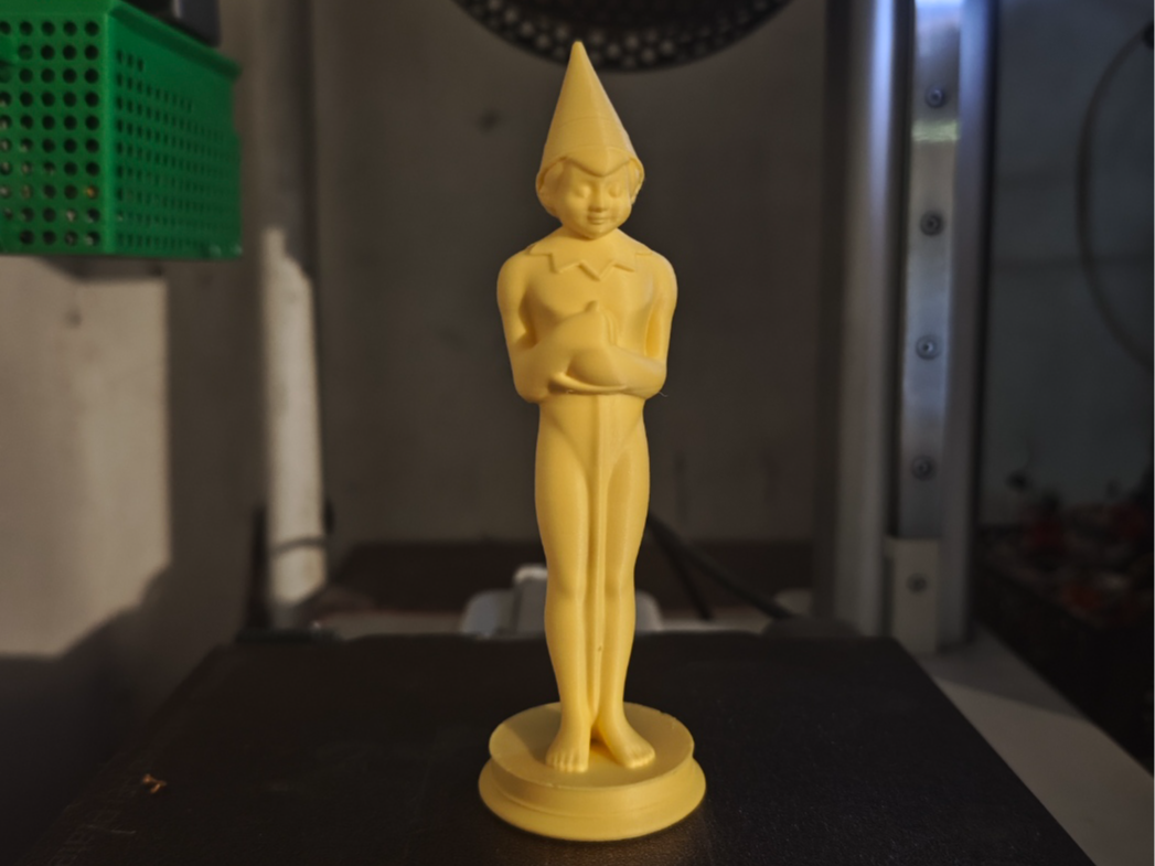 Christmas Elf Mischief Award Trophy 3D model