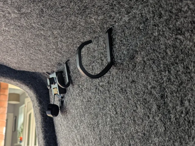 Campervan storage hooks