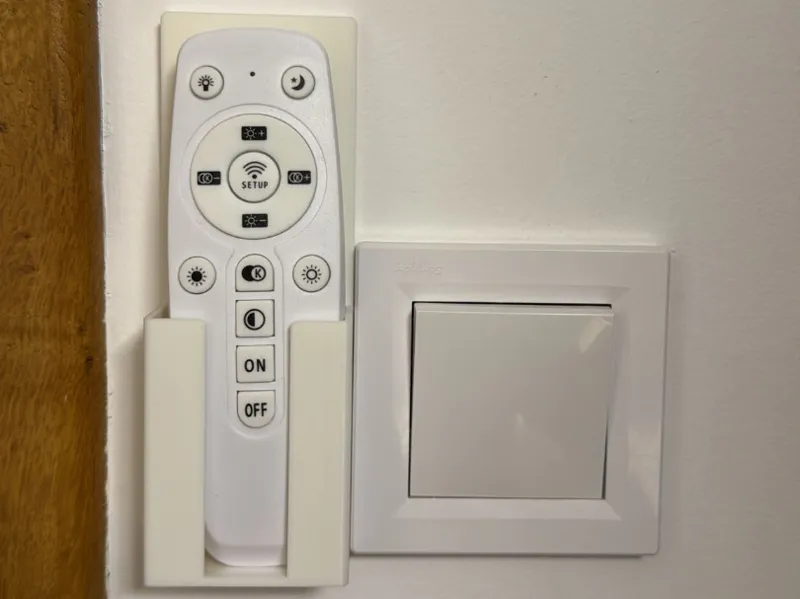 Remote control holder for wall (Lux-L)