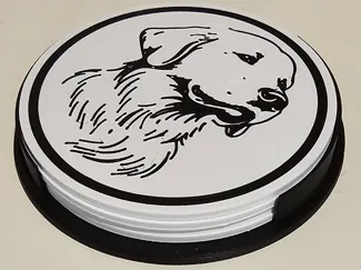 Coaster Holder for Mr. Jay's Dog Coasters