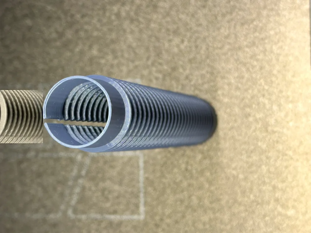 Corrugated Pipe Generator - Free 3D Print Model - MakerWorld