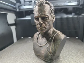 Figura decorativa: Bruce Willis Bust — vista de referencia 3