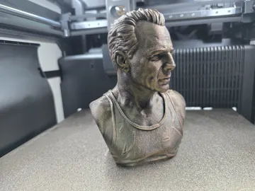 Figura decorativa: Bruce Willis Bust — vista de referencia 4