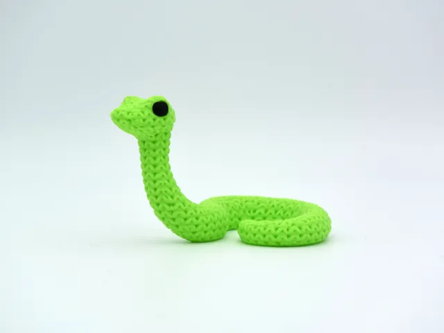 Knitted Snake