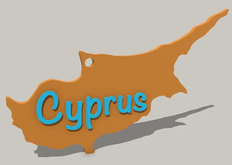 Cyprus KeyChain