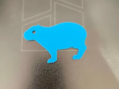 Cute Capybara Keychain