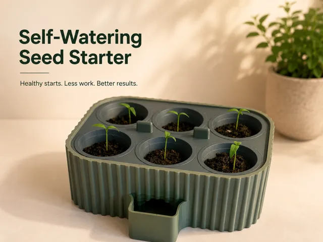 Self-Watering Seed Starter