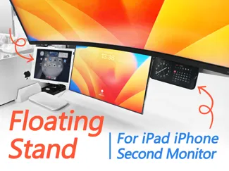 Floating Second Monitor / iPad / iPhone Stand