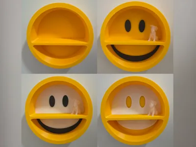 Smiley Wall Shelf - Modular