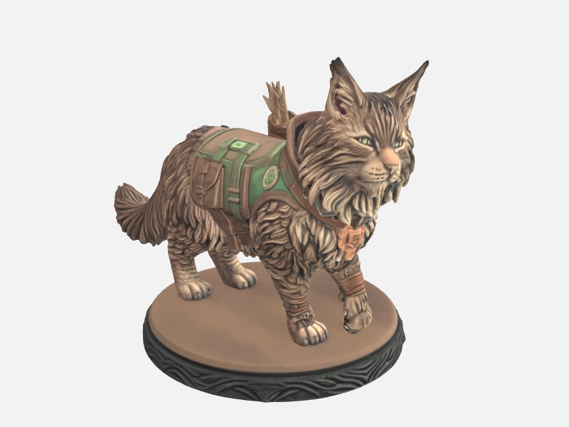 Scat the Cat Scout – Maine Coon RPG Companion