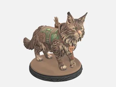 Scat the Cat Scout – Maine Coon RPG Companion