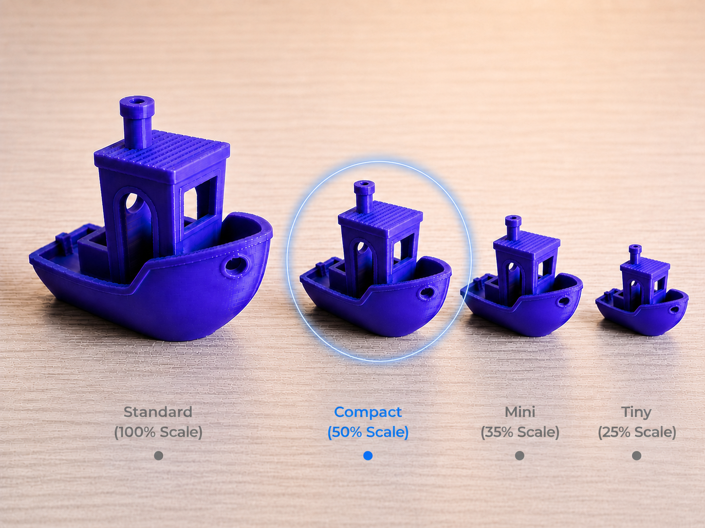Miniatura 2 do modelo 3D Minimal Benchy Collection