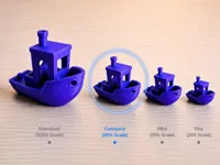 Compact (50% Scale) | 0.2mm layer, 2 walls, 15% infill