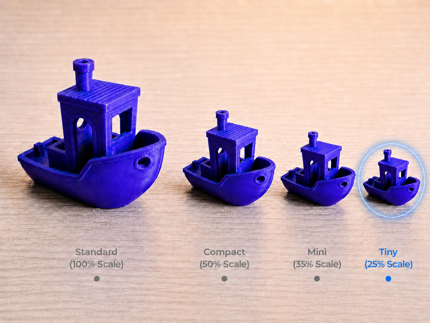 Miniatura 4 do modelo 3D Minimal Benchy Collection