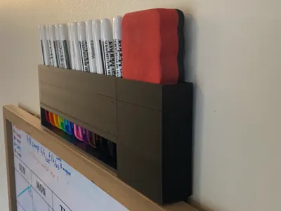 Fine Point Marker & Eraser Organizer