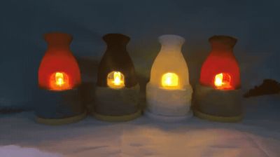 Rust Furnace Tea Light