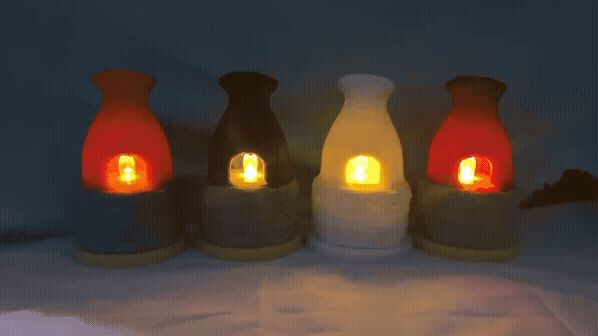 Rust Furnace Tea Light