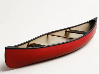 1/10 Scale Canoe – Model for RC Cars & Dioramas