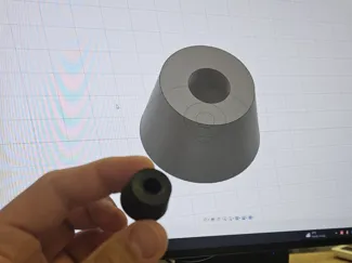 TPU Feet 25x15mm for furniture