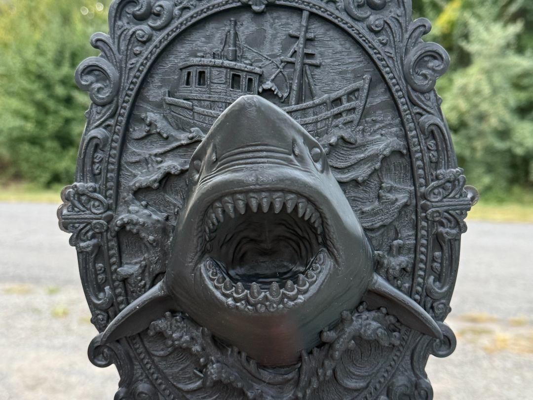 Jaws Frame - 3D printed Decor, in stock in India