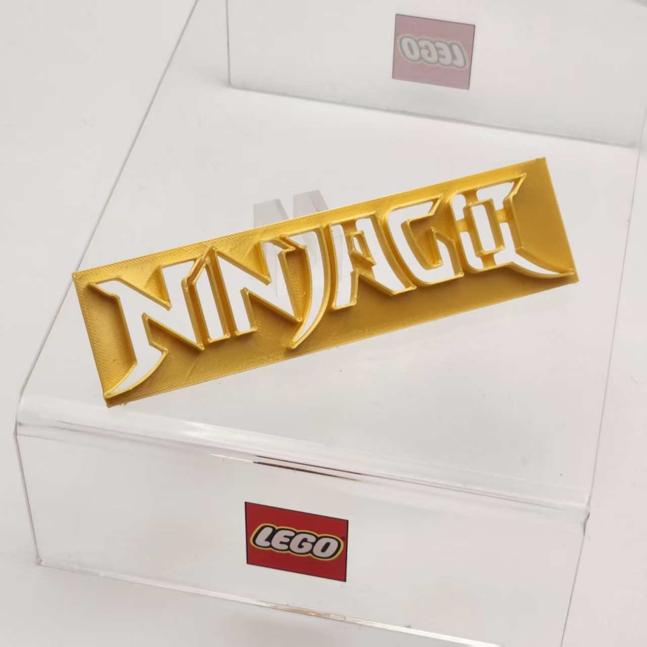 Miniatura 2 do modelo 3D 幻影忍者ninjago铭牌logo