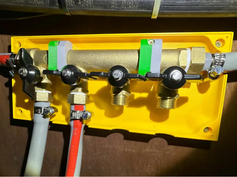 Destribution Valve Box and Holder