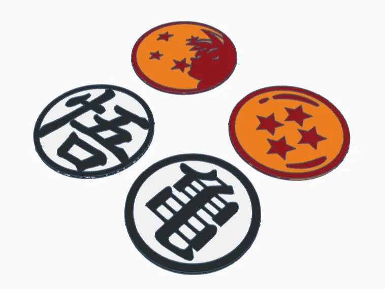 Dragonball Coasters