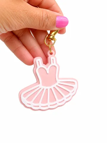 Llavero: Ballet Tutu Keyhain — vista de referencia 4