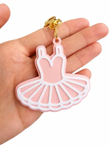 Llavero: Ballet Tutu Keyhain — vista de referencia 2