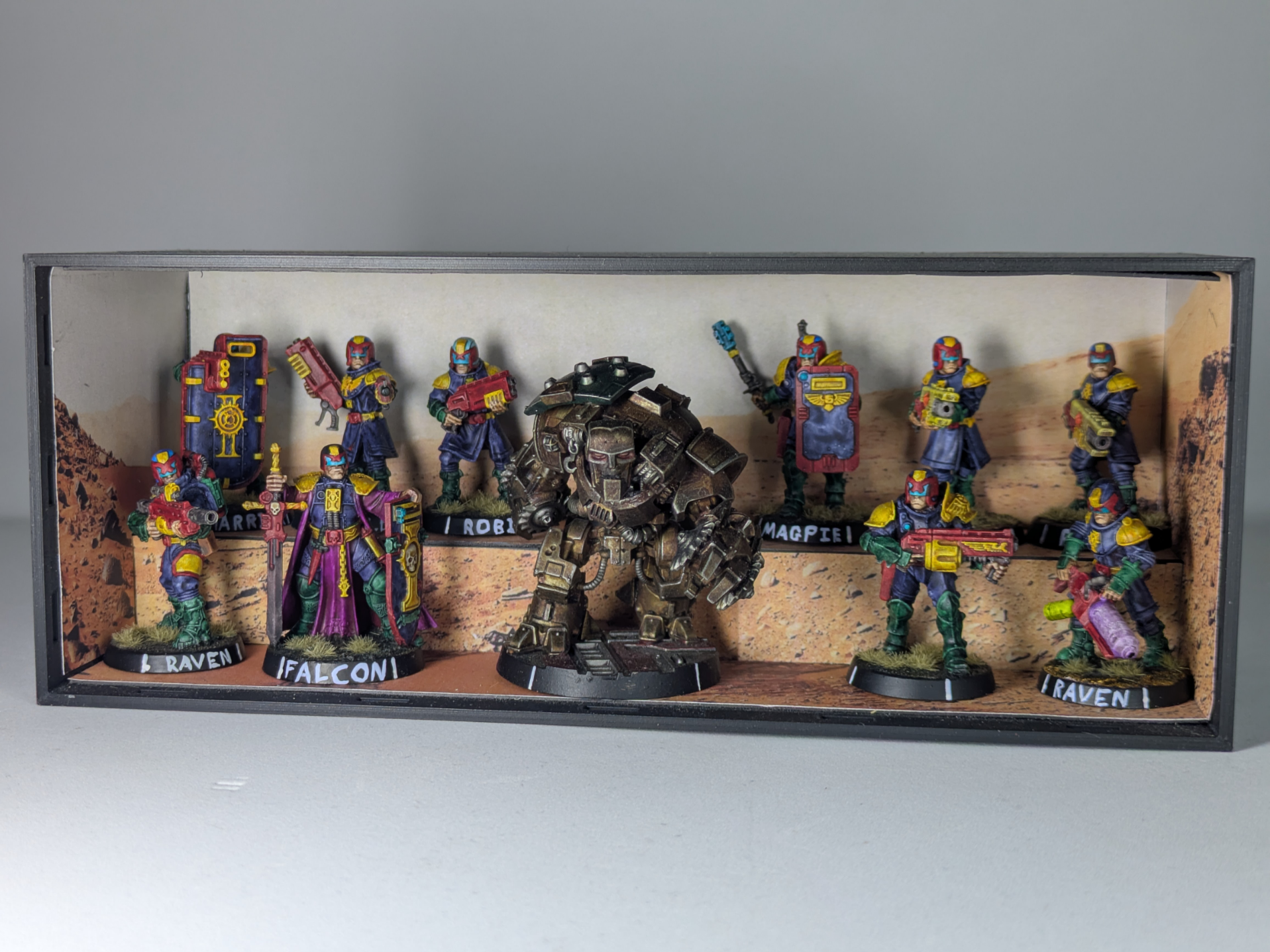 Display & Travel case for Necromunda, Killteam etc
