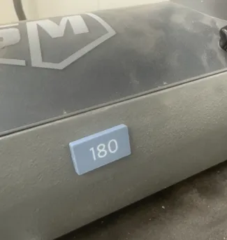 Sanding Grit Magnetic Label