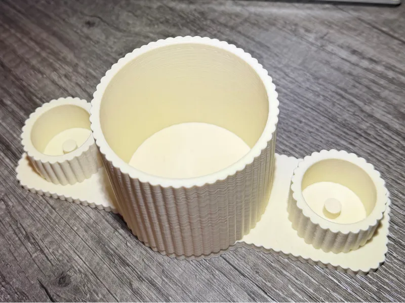 AquaSonic Toothbrush Holder w/ Cup(Non-Removeable)
