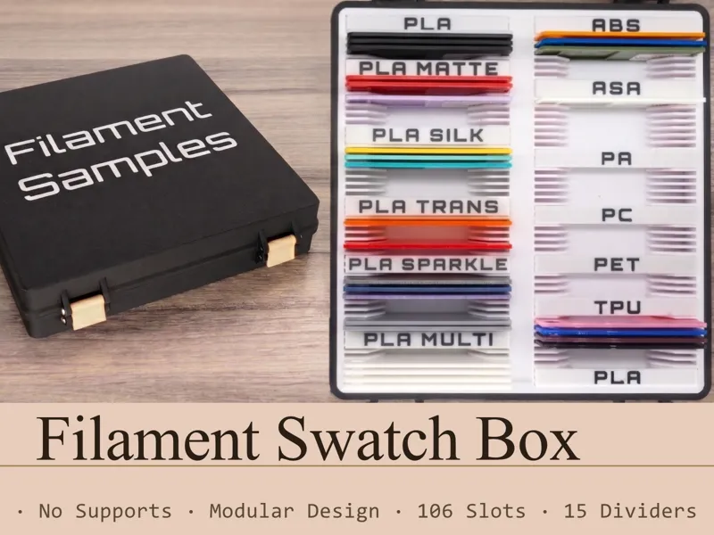 Filament Swatch Box