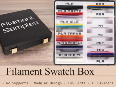 Filament Swatch Box