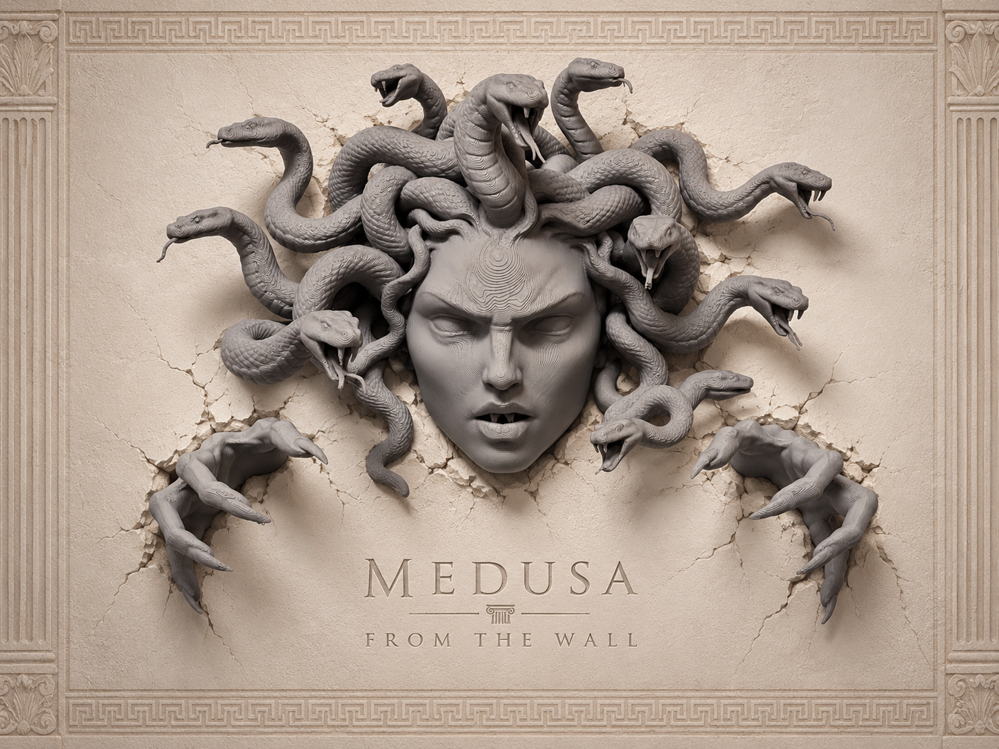 Medusa from the Wall - 1