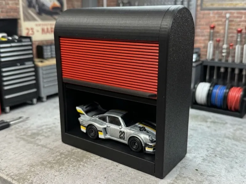 Auto Garage für 1/64 Spielzeug Autos mit Roll Tor
