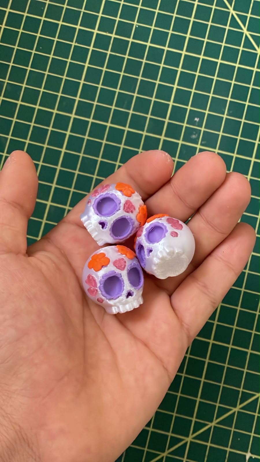 Charms Calaverita de azúcar y Flor de Cempasúchil - 1
