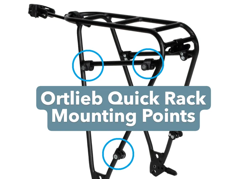 Ortlieb Quick Rack QL3.1 Mounting Points