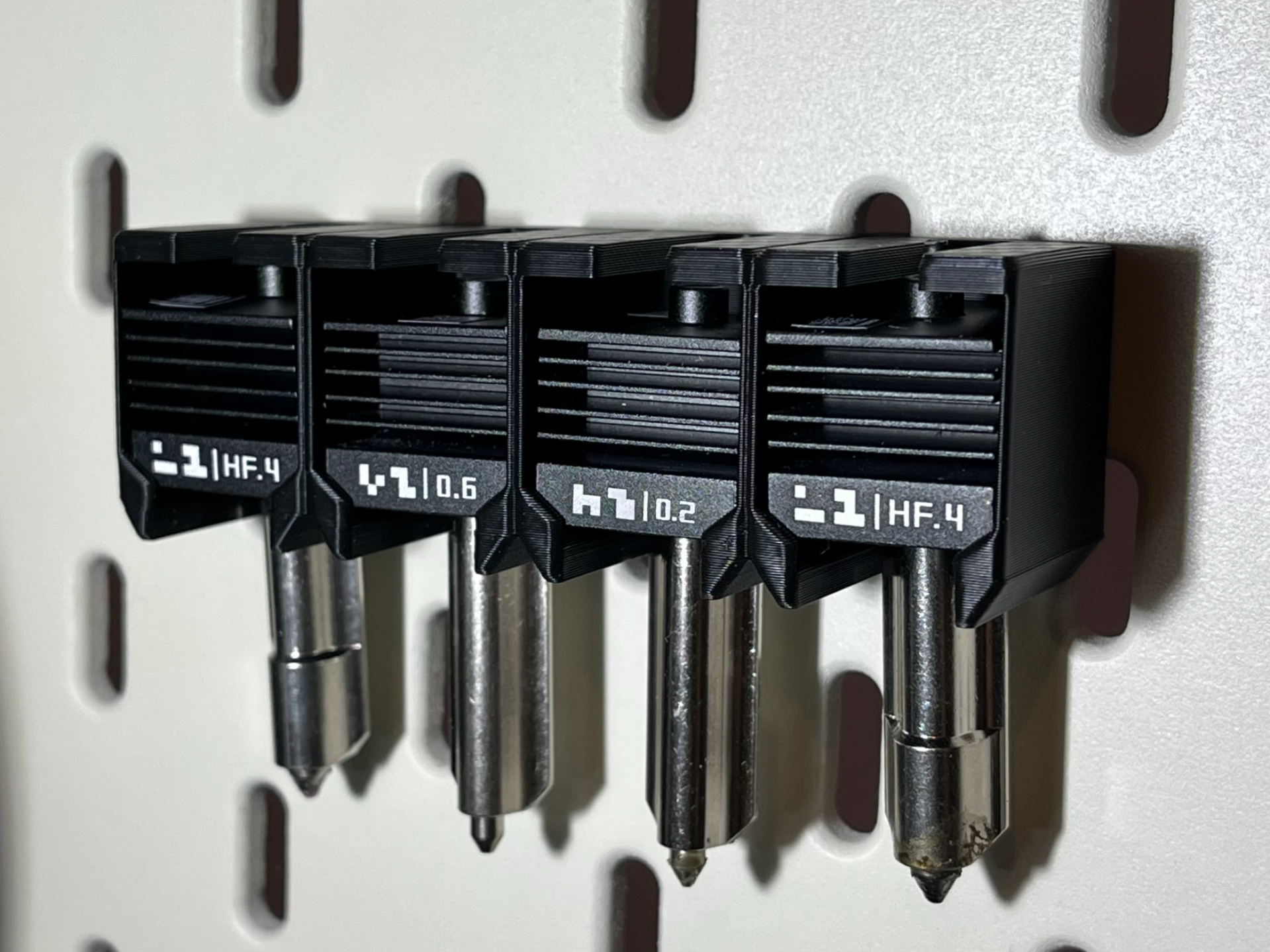 P2S/H2D/H2S/H2C Hotend Holder for Skadis NoSupport