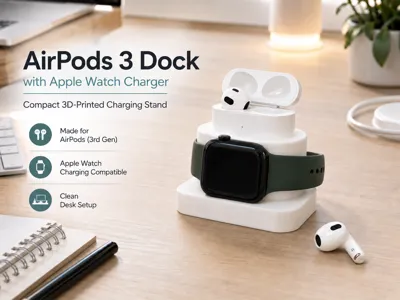 AirPods 3 Dock with Apple Watch Charger