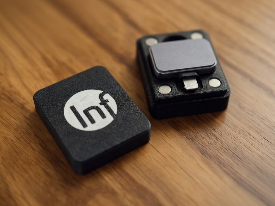 Infiray P2 Pro Magnetic Case + Gridfinity (iOS)