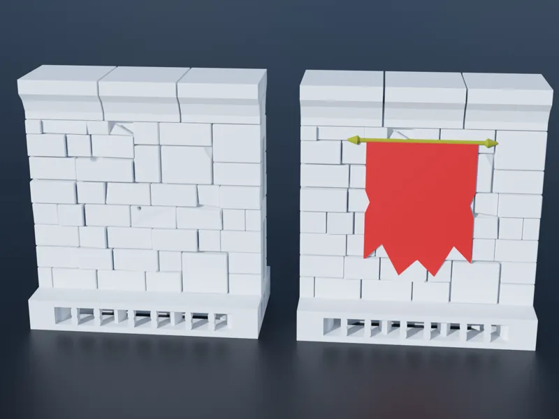 Dungeon tile Wall - openlock compatible