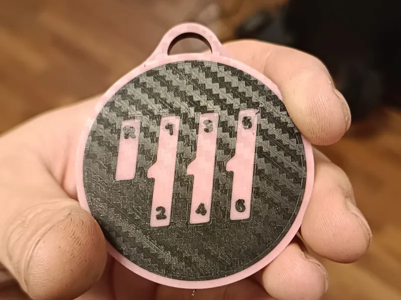 Polo GTI key ring