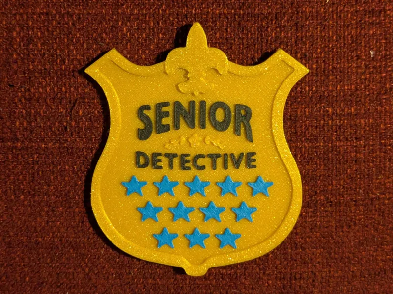 Nancy Drew Senior Detective Badge