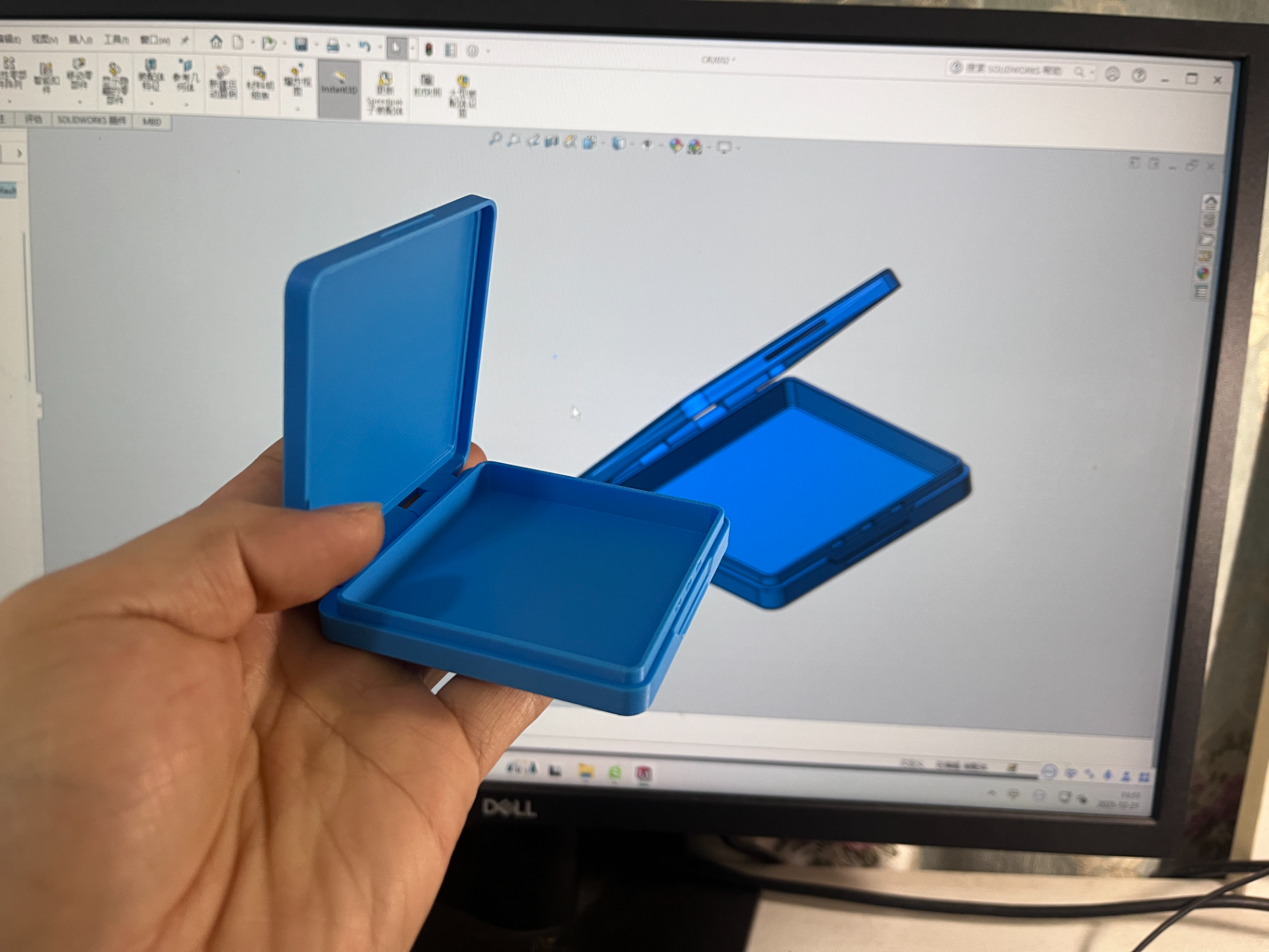 Miniatura 1 do modelo 3D 婴儿阻断器盒子（一体打印无需五金）