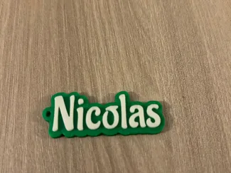 Nicolas name keychain